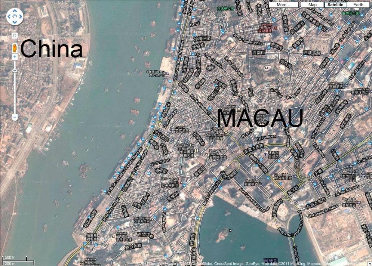 χάρτης της san malo Μακάο