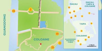 Taipa Macau χάρτης