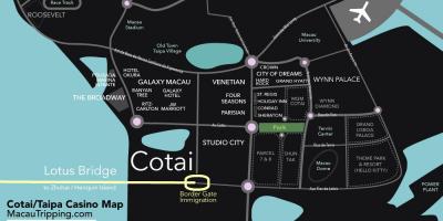 Χάρτης του Μακάο, cotai