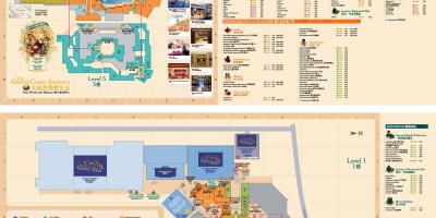Εμφάνιση χάρτη the venetian Macao